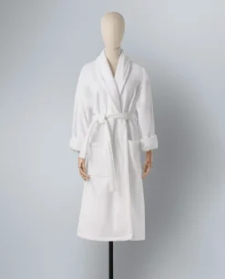 Hot Bassols Albornoz Velour Blanco