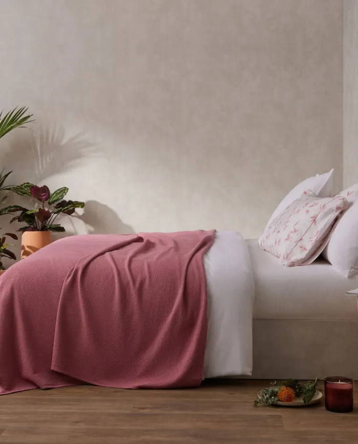 Outlet Bassols Colcha Melisa Rosa