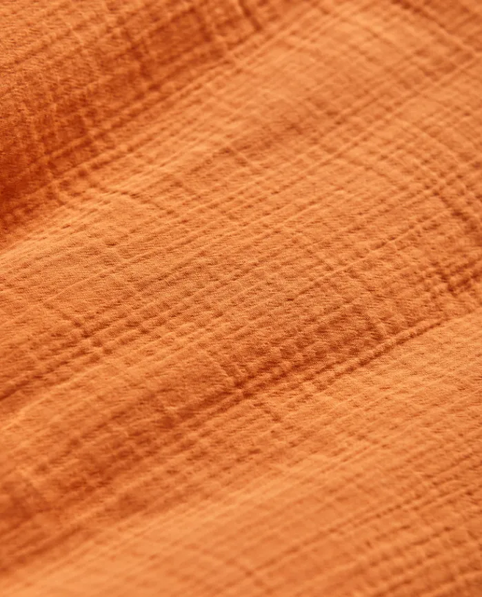 Store Bassols Funda Nórdica de Gasa Gauze Naranja