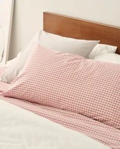 Fashion Bassols Fundas de Almohada Aran Rosa