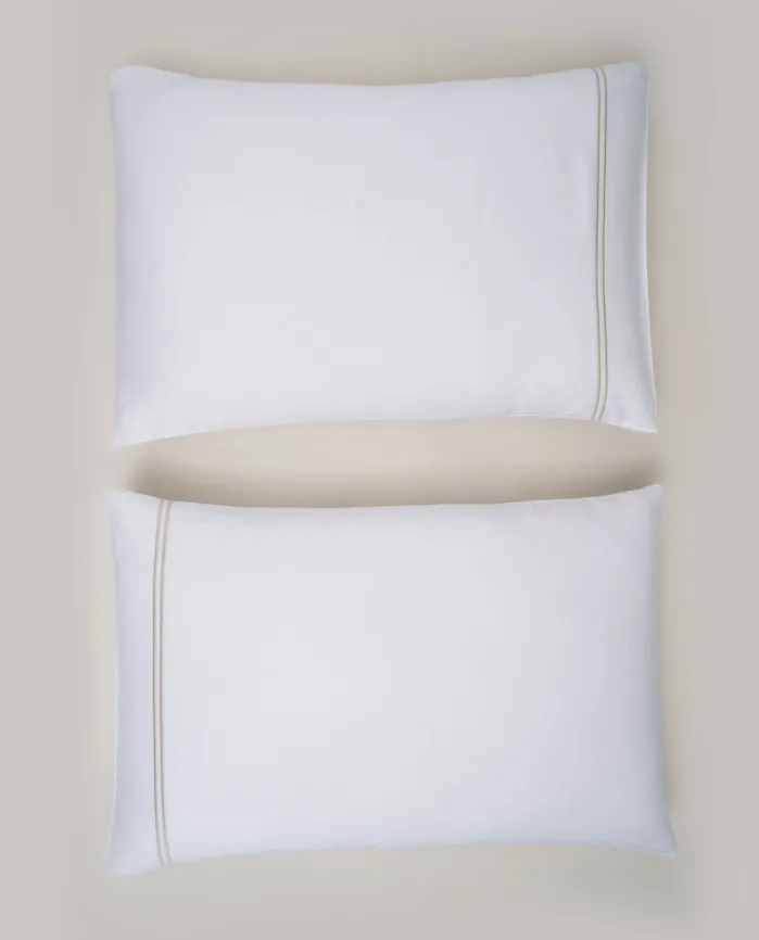 Store Bassols Fundas de Almohada Chamonix Beige