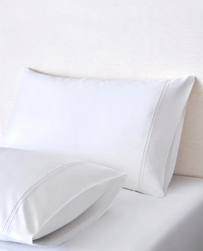 New Bassols Fundas de Almohada Chamonix Blanco
