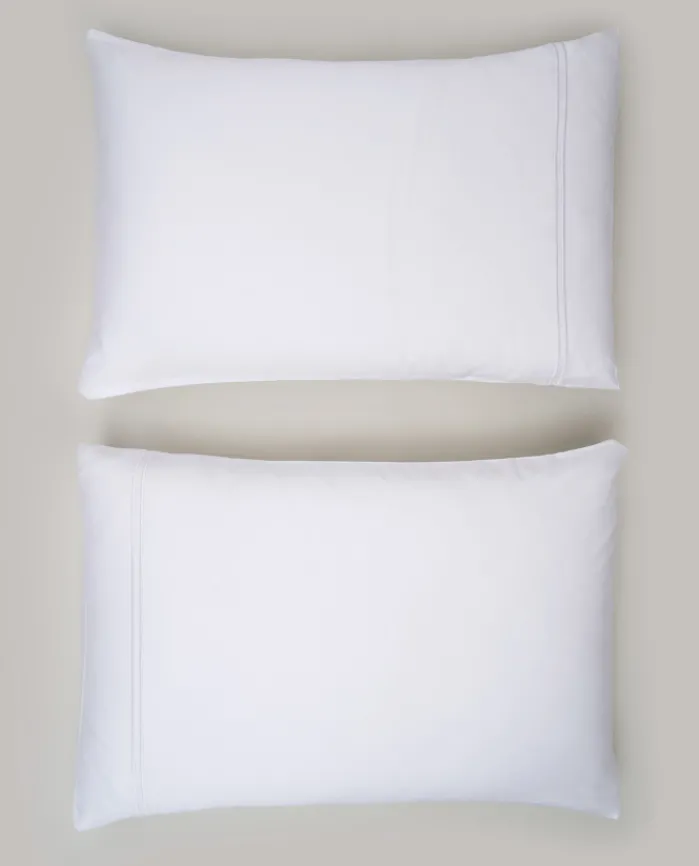 New Bassols Fundas de Almohada Chamonix Blanco