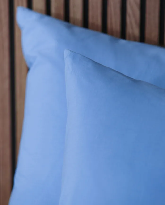 Cheap Bassols Fundas de Almohada Cotton Azul