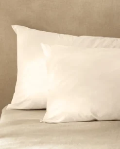 Best Bassols Fundas de Almohada de Algodón Lavado Florencia Blanco Roto