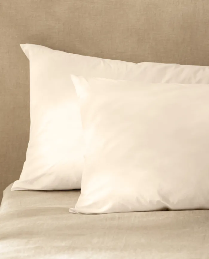 Best Bassols Fundas de Almohada de Algodón Lavado Florencia Blanco Roto