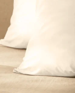 Best Bassols Fundas de Almohada de Algodón Lavado Florencia Blanco Roto