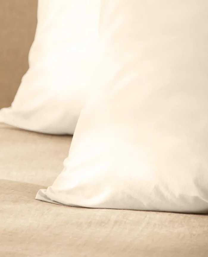 Best Bassols Fundas de Almohada de Algodón Lavado Florencia Blanco Roto