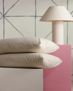 Best Bassols Fundas de Almohada de Algodón Lavado Florencia Blanco Roto
