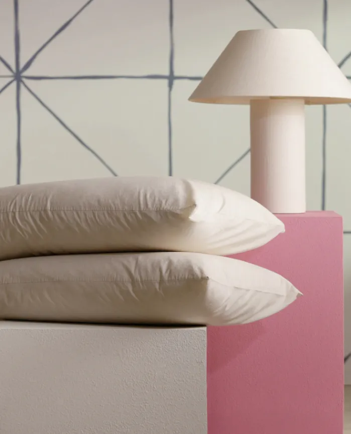 Best Bassols Fundas de Almohada de Algodón Lavado Florencia Blanco Roto