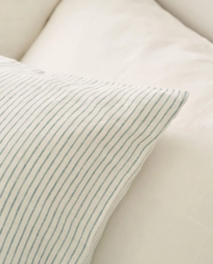 Flash Sale Bassols Fundas de Almohada Flax Agua