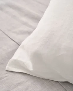 Store Bassols Fundas de Almohada Linen Blanco
