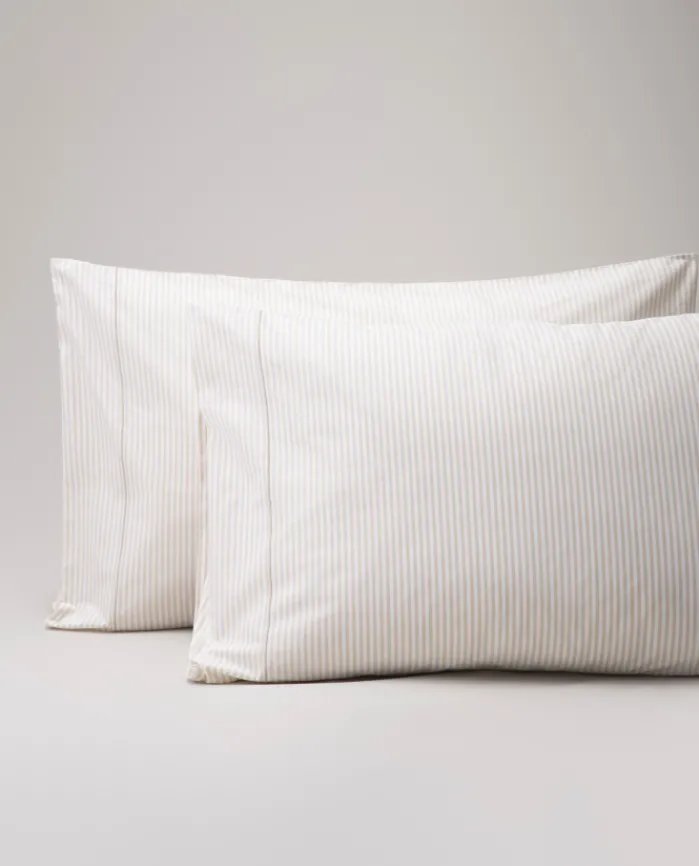Hot Bassols Fundas de Almohada Tebas Beige