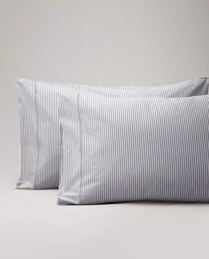 Best Sale Bassols Fundas de Almohada Tebas Gris