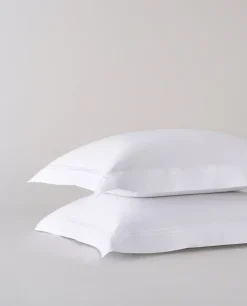 Online Bassols Fundas de Cojines Chamonix Blanco (Pack 2 unidades)