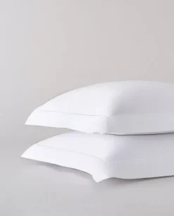 Best Sale Bassols Fundas de Cojines Regent Blanco (Pack 2 unidades)