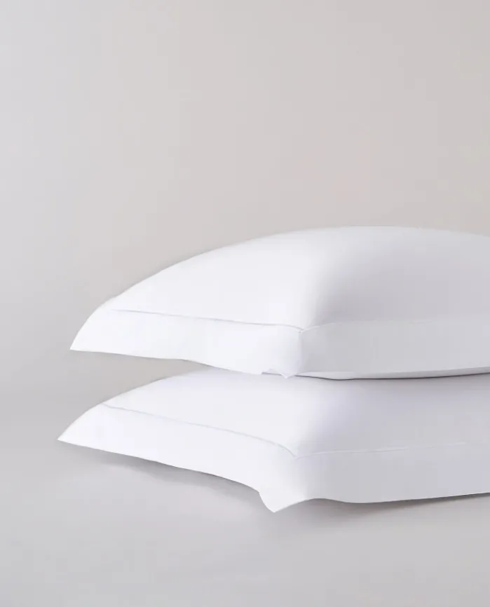 Best Sale Bassols Fundas de Cojines Regent Blanco (Pack 2 unidades)