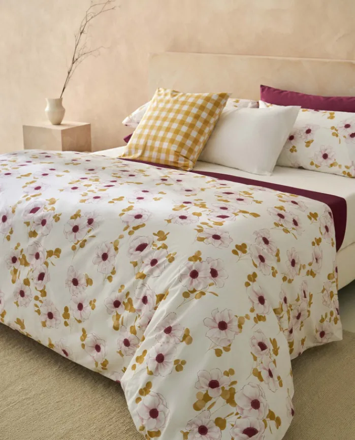 Best Bassols Juego de Funda Nórdica Fiore Rosa