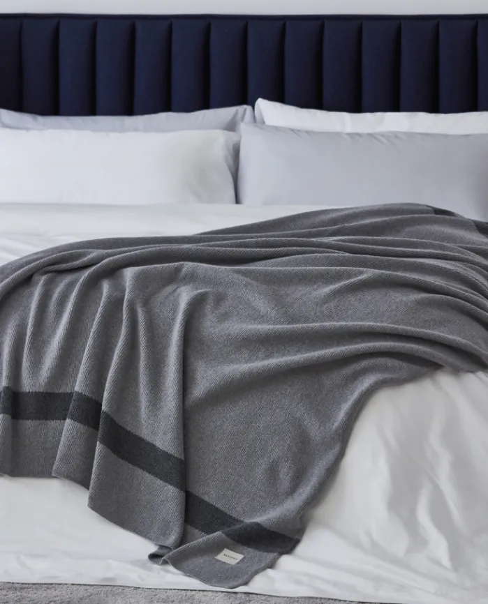 Flash Sale Bassols Manta de Tricot Elisenda Gris