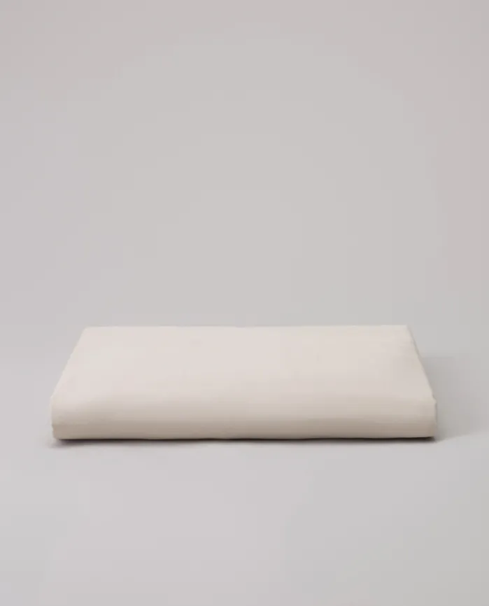 Store Bassols Sábana Bajera Satén 400 Beige