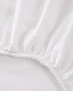 Fashion Bassols Sábana Bajera Satén 300 Blanco
