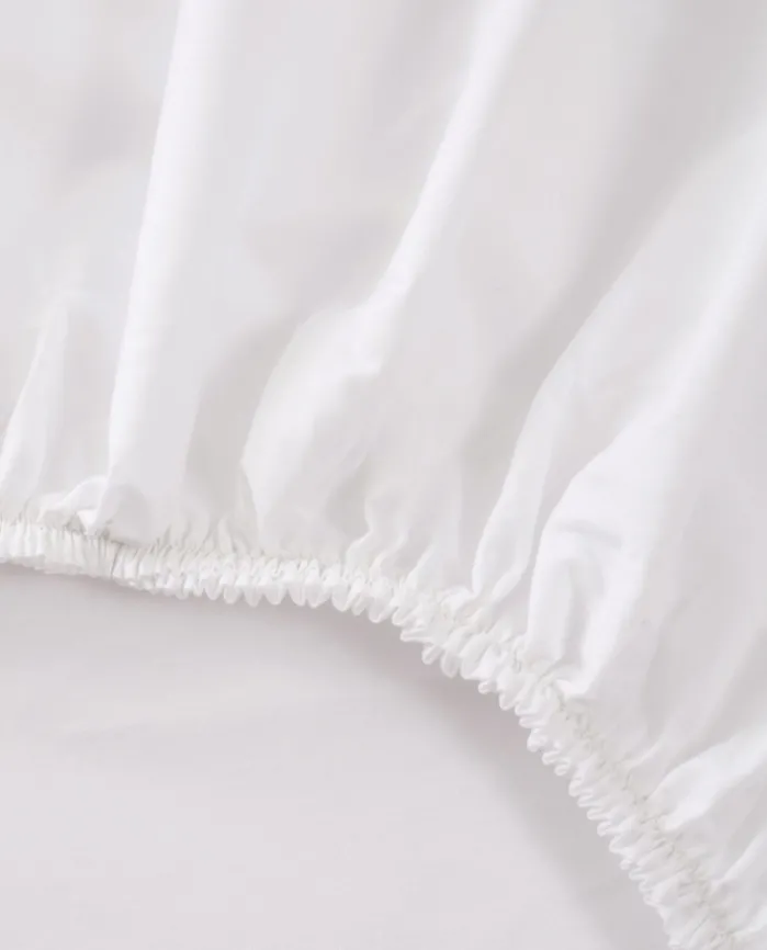 Fashion Bassols Sábana Bajera Satén 300 Blanco