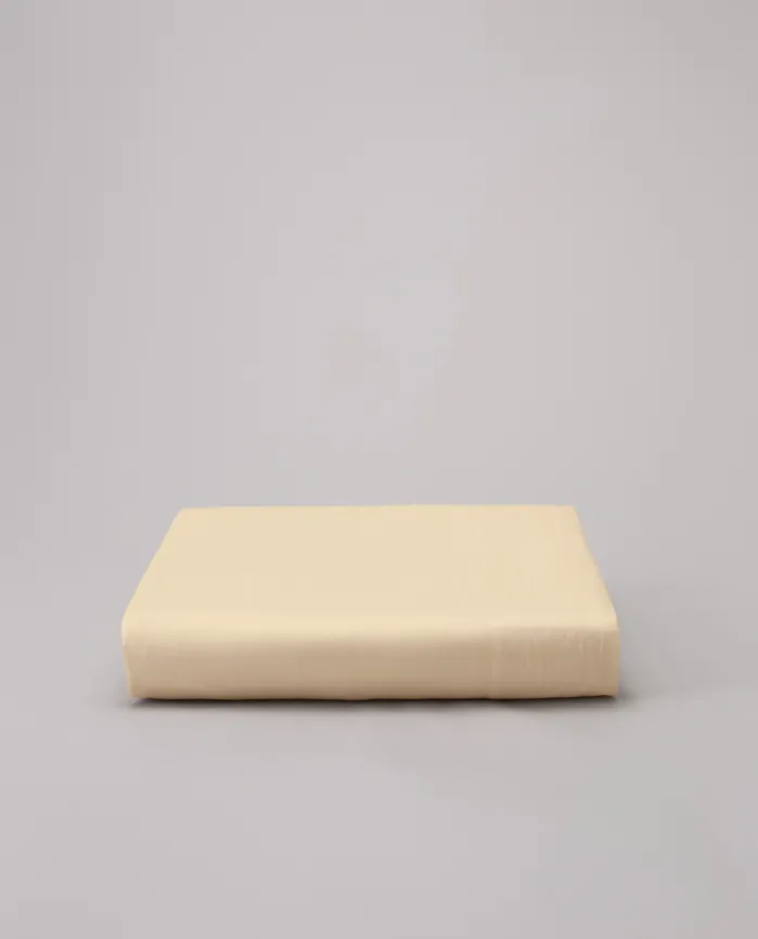 Shop Bassols Sábana Encimera Sahara Beige Mate de Algodón Lavado